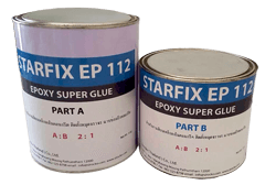 Starfix E112​​- งานเชื่อมประสานคอนกรีต, หิน,  และเหล็ก - Siripanit Industry Importer of chemical raw materials.